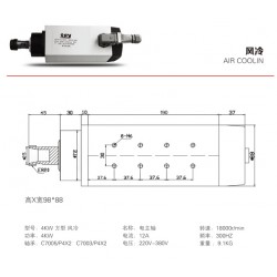 風(fēng)冷電主軸廠家直銷，價格優(yōu)惠，質(zhì)量有保障，選濟(jì)南星林