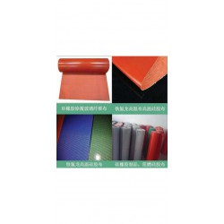 氟橡膠涂覆玻纖布，高溫布硅膠布，防火阻燃四氟布