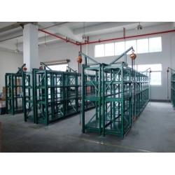 出售抽屜式模具架，標準模具架，三格四層帶天車模具架