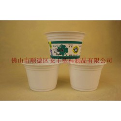 250ml酸奶杯廣東廠家定制，PP酸奶杯出口定做