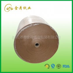 生產(chǎn)進(jìn)口牛卡淋膜紙，不滲水的牛皮紙杯紙