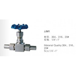 不銹鋼針型閥，JJM1-1.6/32P型不銹鋼針型閥廠家
