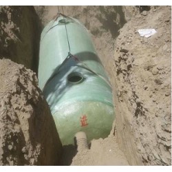 福州高性價(jià)波紋玻璃鋼化糞池_廠家直銷——永泰纏繞玻璃鋼化糞池