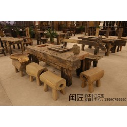 卓越的古船木家具廠家在廣東，廠家批發(fā)古船木家具