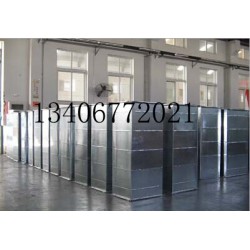 銘源空調(diào)設(shè)備廠專業(yè)制作安裝鍍鋅板通風(fēng)排煙管道，共板法蘭風(fēng)管