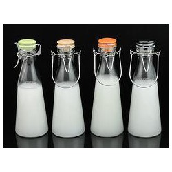 【薦】劃算的密封玻璃牛奶瓶，廠家供應(yīng)玻璃牛奶瓶