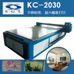 用于玻璃、瓷磚、木板、金屬UV打印機KC2030