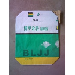 兩紙一膜方底閥口袋，建材包裝袋，安徽廠家直供