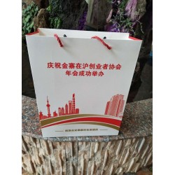白?？ǘY品手提袋，安徽廠家直供，定制生產(chǎn)，可設(shè)計版面