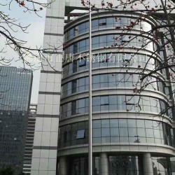 不銹鋼電動旗桿，不銹鋼錐形旗桿