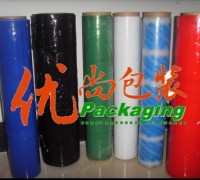 廠家直銷彩色纏繞膜，pe包裝膜供應