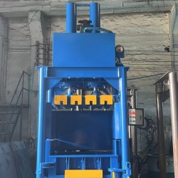 60噸廢海綿鞋料打包機(jī)